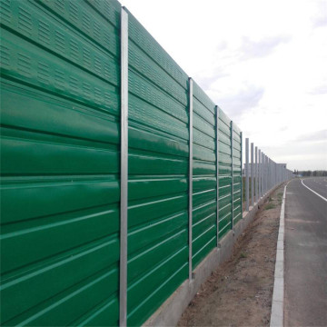 Steel Sound Barrier Fence