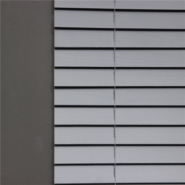 Grey decorative wooden folding shutters are more durable and durable