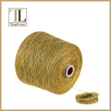 Topline thick 100% cashmere slub yarn