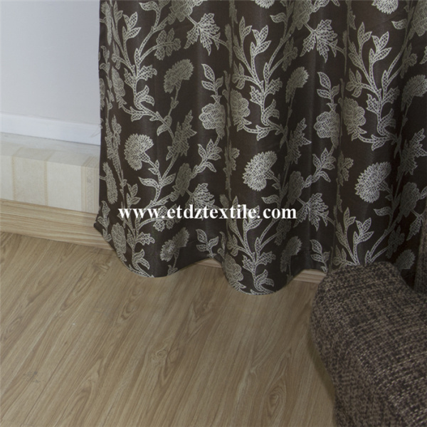 Newest Embroidery Like Window Curtain Shower Curtain