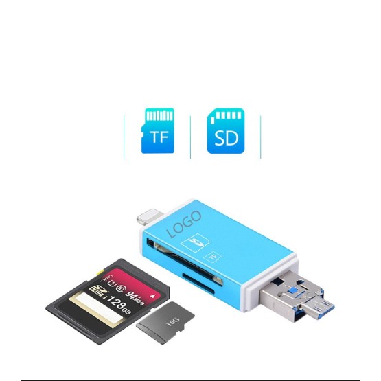 Mobile computer three in one OTG card reader