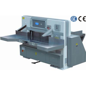 Digital display double hydraulic double guide paper cutting machine