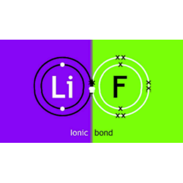 lithium fluoride valence electrons