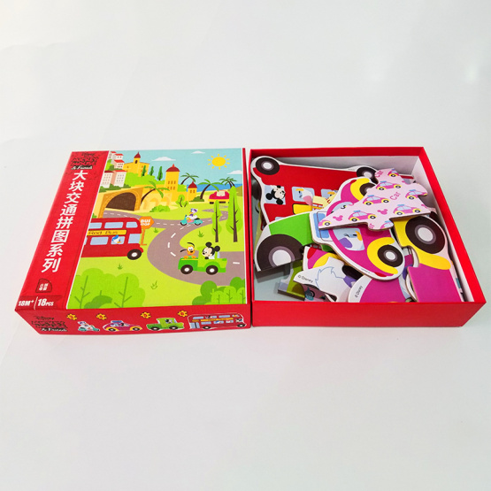 Custom Cardboard Mini Jigsaw Puzzle Game Printing