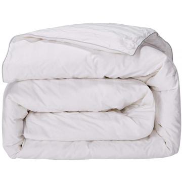 All Season Down Comforter White Cotton Shell