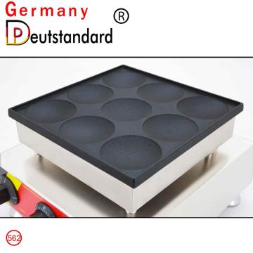 Commercial Round shaped Belgium waffle maker