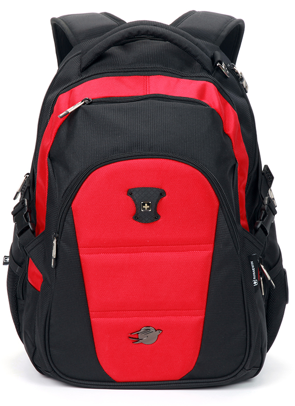 Side Zipper Net Pocket Backpack