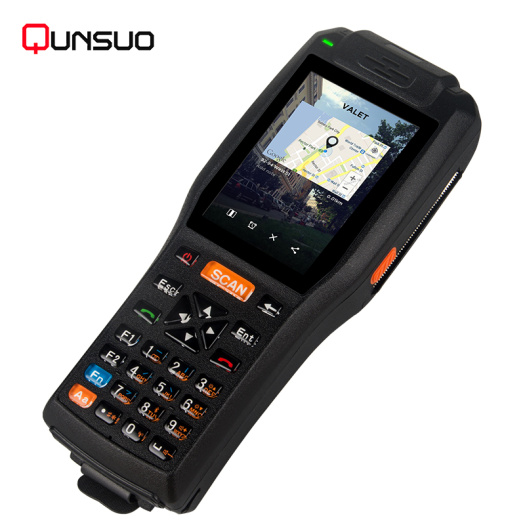 Rugged handheld android pda terminal barcode scanner