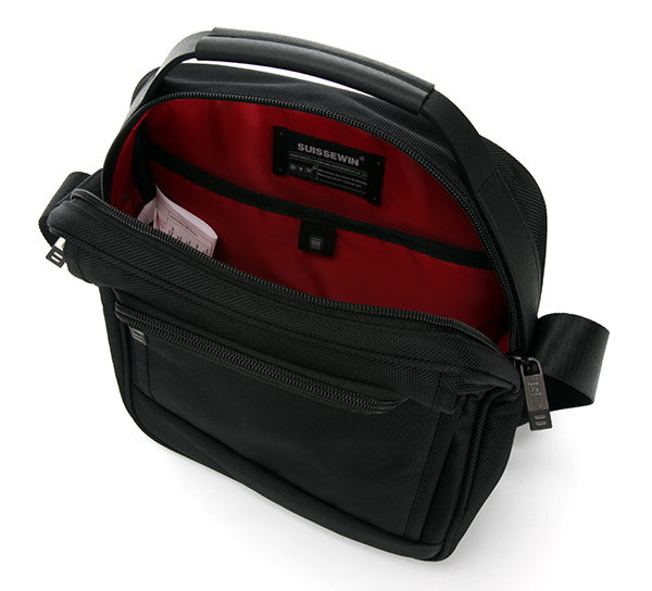 Large Capacity Black Shoulder Bag