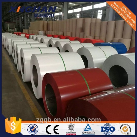 Colorful prepainted galvanized steel coil