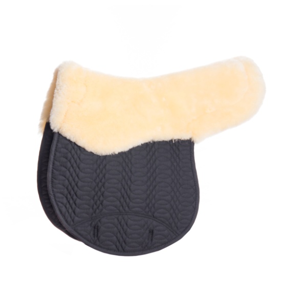 Wave Quilting Cloth Saddle Pad Sheepskin