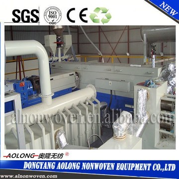 AL-1600SS 1.6m double beam PP spunbond non woven fabric making machine for Operation suit, Mask