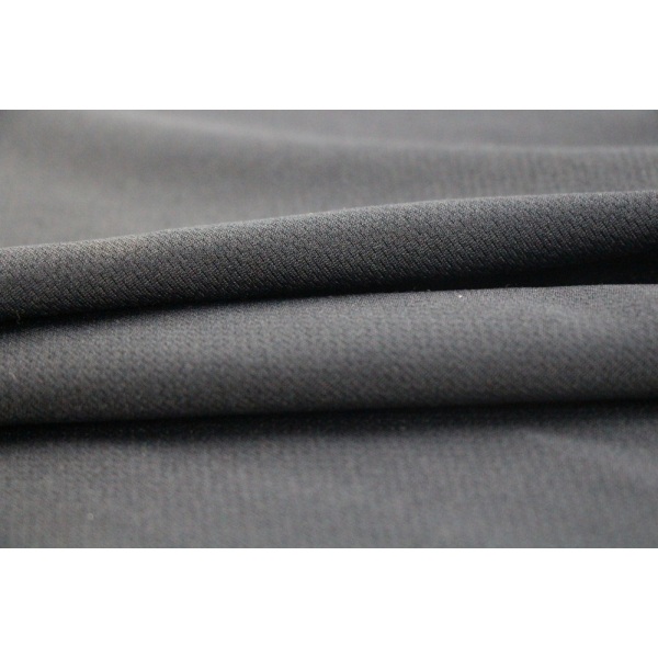 Polyester and Cotton Black Flame Retardant Knitting Fabric