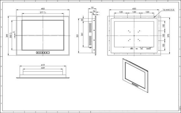 Touch Screen Monitor