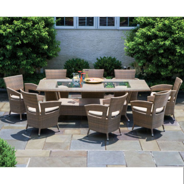 Hot Style Modern Rattan Furniture Outdoor Dining