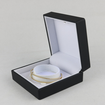 Black rectangular jewelry box for bangle