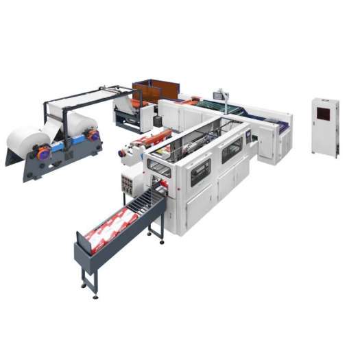 A4 copay paper crosscutting machine with packing