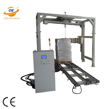 Rotary Stretch Wrapping Machine with top sheet