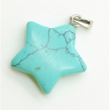 Star Shape Turquoise pendant