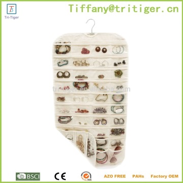 Bags Jewelry Packaging & Display Type fabric jewelry organizer bag