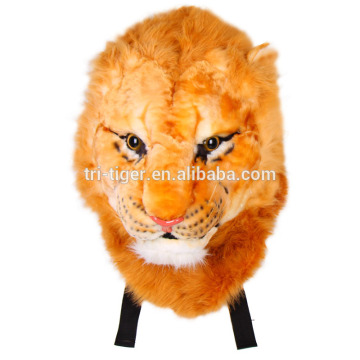 Cool Unisex Animal 3D Tiger Head Plush Cartoon Shoulders Bag Tiger Backpack