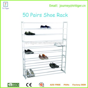 50 Pair 10 Tier cheap stackable shoe rack