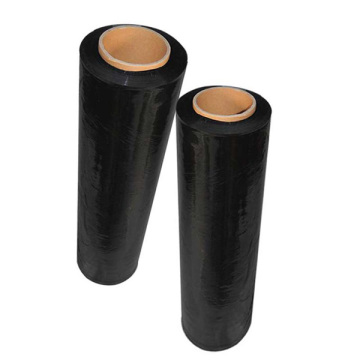 Good Quality Black Color LLDPE Stretch Film
