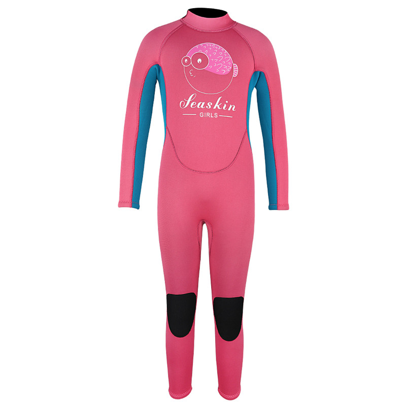 Seaskin Kids Back Zip Wetsuit