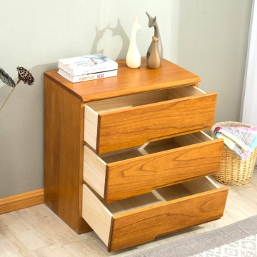 The simple modern bedroom of the solid wood cabinet Bedside cupboard,Custom-made wooden drawer cabinets