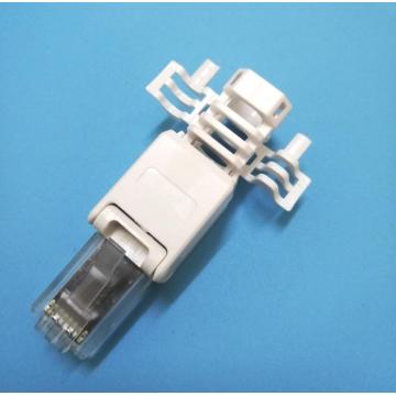 8P8C Male cat6A toolless Modular plug connector
