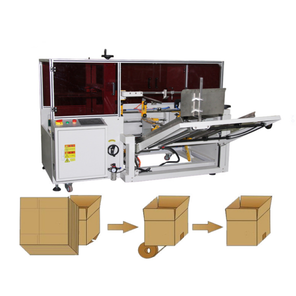 Automatic Cardboard Box Carton Sealing Packing Machine