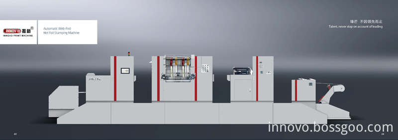 ZX- 1050JT Automatic Web-Fed Hot Foil Stamping Machine 1