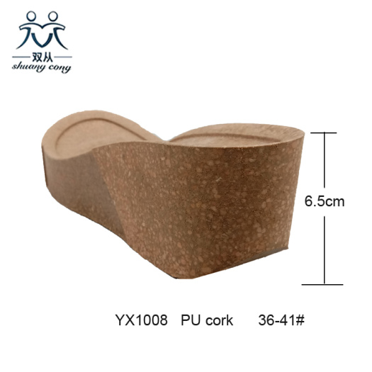 Shoe Components Wedges Cork Shoe Sole