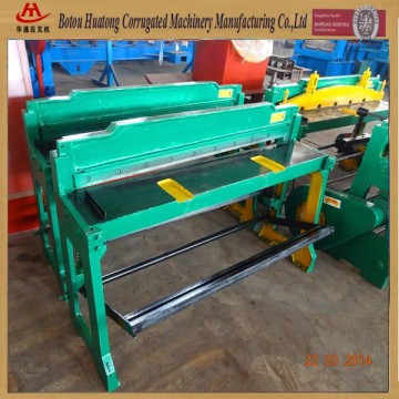 Foot operate sheet cutting machine