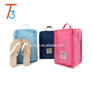 Portable Waterproof Travel Shoes Storage Tote Bag 3 pairs