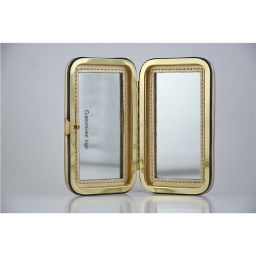 Small pocket mirror  double sided glass