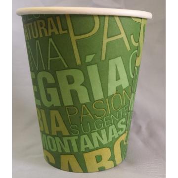 Disposable Kraft Paper Biodegradable Coffee Cup