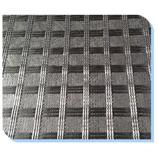 Knitted Glassfiber Geogrid With Geotextile Geocomposite