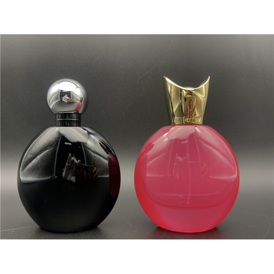60ml Elegant round empty glass perfume bottle