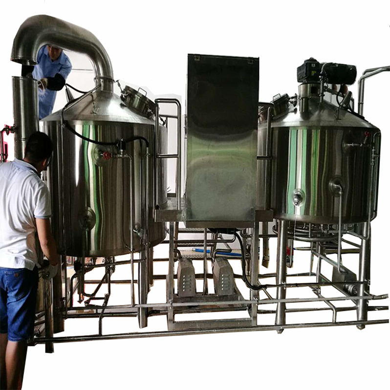 two vessel brewhouse american type