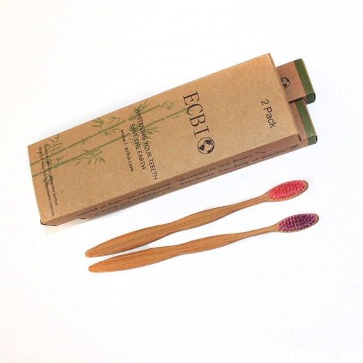 Eco-Friendly Bamboo Nano Charcoal Toothbrush