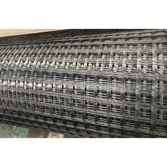 Warp Kintted Polyester Uniaxial Geogrid