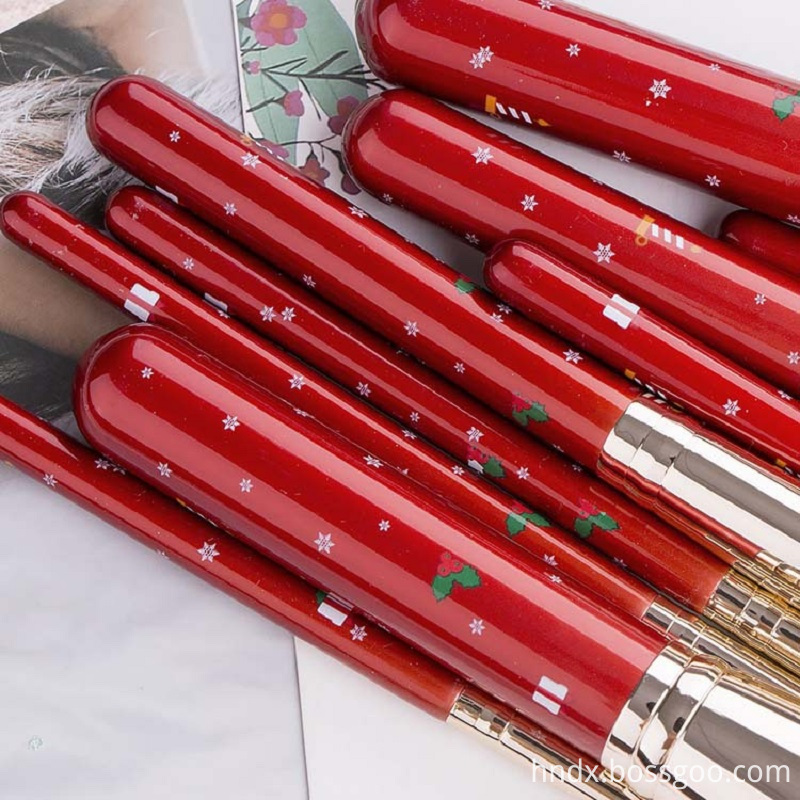 Christmas Makeup Brush Set-3