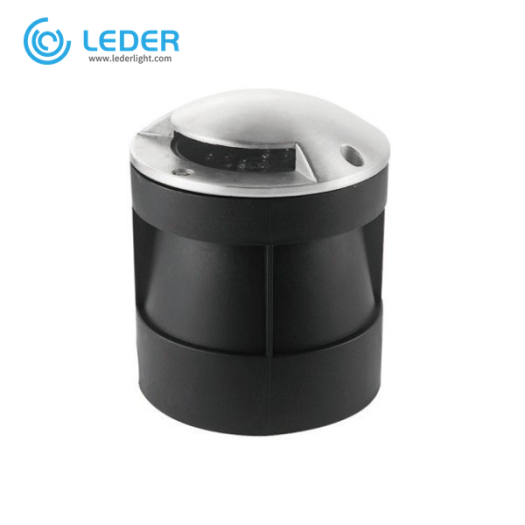 LEDER Generic Round Black 9W LED Inground Light