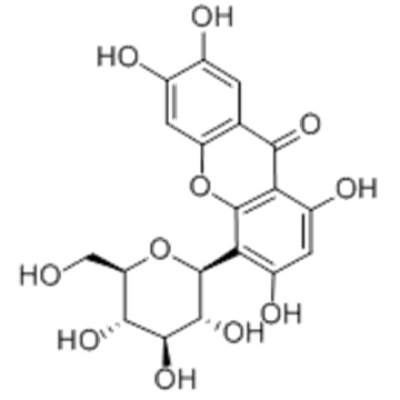 9H-Xanthen-9-one, 4-b-D-glucopyranosyl-1,3,6,7-tetrahydroxy- CAS 24699-16-9