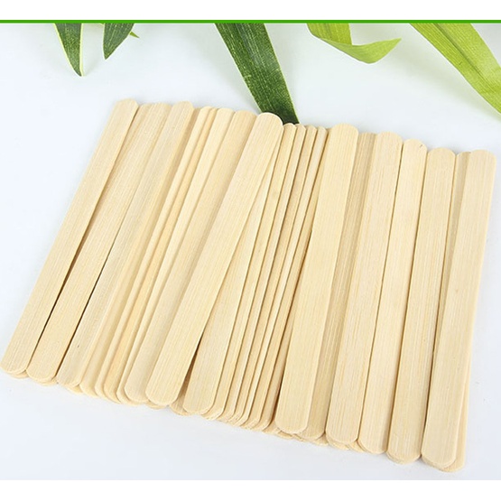 Bamboo ice cream stick