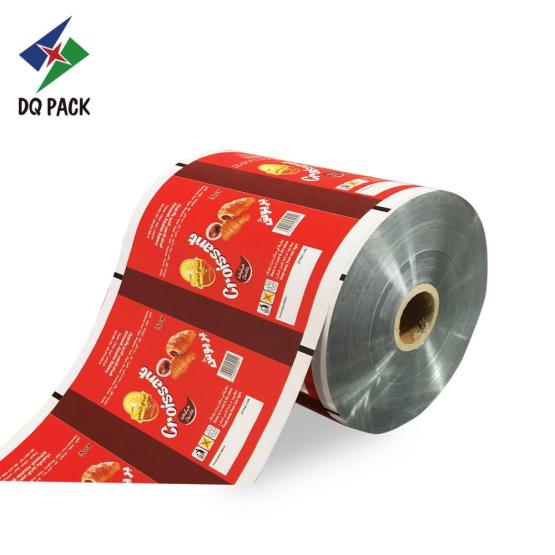 Plastic packaging roll stock for food