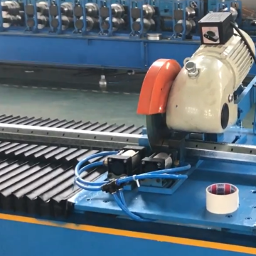 Perforated metal octagonal tube roll forming machine