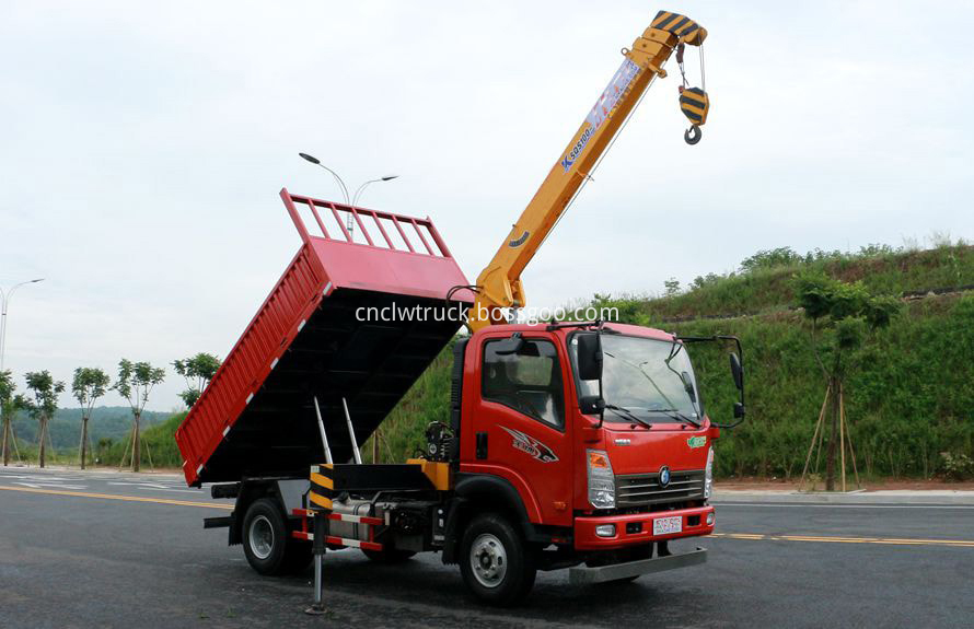 tipper crane truck 4