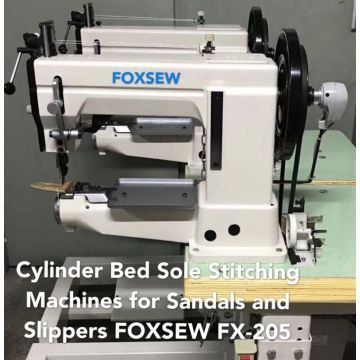 Cylinder Bed Shoes Sole Stitching Machine